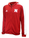 Adidas Official Husker Football Sideline Full Zip Hoodie Nebraska Cornhuskers, Nebraska  Mens Outerwear, Huskers  Mens Outerwear, Nebraska  Mens, Huskers  Mens, Nebraska  Mens, Huskers  Mens, Nebraska  Zippered, Huskers  Zippered, Nebraska Adidas, Huskers Adidas, Nebraska Adidas 2021 Official Husker Football Sideline Full Zip Hoodie, Huskers Adidas 2021 Official Husker Football Sideline Full Zip Hoodie