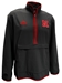 Adidas 2024 Nebraska Coaches Woven Quarter Zip Jacket - Black - AW-H9133