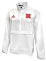 Adidas 2024 Nebraska Coaches Woven Quarter Zip Jacket - White  Nebraska Cornhuskers, Nebraska  Mens, Huskers  Mens, Nebraska  Mens Outerwear, Huskers  Mens Outerwear, Nebraska Adidas, Huskers Adidas, Nebraska Adidas White Nebraska Coaches LS Woven 1/4 Zip Jacket, Huskers Adidas White Nebraska Coaches LS Woven 1/4 Zip Jacket