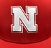 Adidas 2024 Nebraska Iron N Flex Fit Lid - HT-H1241