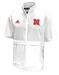 Adidas 2024 Nebraska Woven Quarter Zip - White - AW-H9139