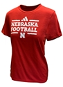 Adidas 2024 Womens Nebraska Football Locker Practice SS Pregame Tee Nebraska Cornhuskers, Nebraska  Ladies, Huskers  Ladies, Nebraska  Short Sleeve, Huskers  Short Sleeve, Nebraska  Ladies T-Shirts, Huskers  Ladies T-Shirts, Nebraska Adidas, Huskers Adidas, Nebraska Adidas 2024 Womens Red Nebraska Football Locker Practice SS Pregame Tee, Huskers Adidas 2024 Womens Red Nebraska Football Locker Practice SS Pregame Tee