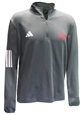 Adidas Huskers Script Half Zip Golf Jacket - Gray Nebraska Cornhuskers, Nebraska  Mens Outerwear, Huskers  Mens Outerwear, Nebraska  Mens, Huskers  Mens, Nebraska  Zippered, Huskers  Zippered, Nebraska Adidas Grey Huskers Script 1/2 Zip Golf Jacket, Huskers Adidas Grey Huskers Script 1/2 Zip Golf Jacket