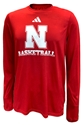 Adidas Nebraska Basketball Fade Away Splash LS Tee Nebraska Cornhuskers, Nebraska  Mens T-Shirts, Huskers  Mens T-Shirts, Nebraska  Mens, Huskers  Mens, Nebraska  Long Sleeve, Huskers  Long Sleeve, Nebraska Adidas, Huskers Adidas, Nebraska Basketball, Huskers Basketball, Nebraska Adidas Red Nebraska Basketball Locker Fade Away LS Pregame Tee, Huskers Adidas Red Nebraska Basketball Locker Fade Away LS Pregame Tee