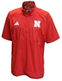 Adidas Nebraska Coaches Sideline Quarter Zip Knit Jacket Nebraska Cornhuskers, Nebraska  Mens Outerwear, Huskers  Mens Outerwear, Nebraska  Mens, Huskers  Mens, Nebraska  Mens Polo's, Huskers  Mens Polo's, Nebraska Adidas, Huskers Adidas, Nebraska Polo's, Huskers Polo's, Nebraska Adidas Red Nebraska Sideline SS Quarter Zip Knit Jacket, Huskers Adidas Red Nebraska Sideline SS Quarter Zip Knit Jacket