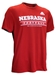 Adidas Nebraska Football Locker Tee 2022 - Red - AT-F7065