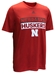 Adidas Nebraska Huskers Pregame Tee - AT-G1323