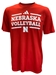 Adidas Nebraska Volleyball Locker Practice Pregame Tee - AT-H4735