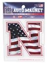 American Flag Nebrask N Magnet Nebraska Cornhuskers, Nebraska Vehicle, Huskers Vehicle, Nebraska Stickers Decals & Magnets, Huskers Stickers Decals & Magnets, Nebraska American Flag Nebrask N Magnet, Huskers American Flag Nebrask N Magnet