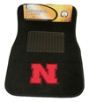 Carpet Auto Mats with Embroidered Iron N Nebraska Cornhuskers, husker football, nebraska cornhuskers merchandise, husker merchandise, nebraska merchandise, nebraska cornhuskers vehicle items, husker car stuff, nebraska vehicle items, husker vehicle items, husker auto accessories, nebraska cornhuskers auto accessories, nebraska car accessories, husker car accessories, nebraska cornhuskers car accessories, nebraska cornhuskers truck accessories, husker truck accessories, nebraska truck accessories, Carpet Auto Mats