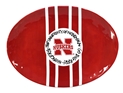 Husker Mascot Striped Platter Nebraska Cornhuskers, Nebraska  Kitchen & Glassware, Huskers  Kitchen & Glassware, Nebraska  Game Room & Big Red Room, Huskers  Game Room & Big Red Room, Nebraska Husker Mascot Striped Platter, Huskers Husker Mascot Striped Platter