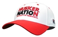 Husker Nation Stretch Fit Cap Nebraska Cornhuskers, Nebraska  Mens Hats, Huskers  Mens Hats, Nebraska  Mens Hats, Huskers  Mens Hats, Nebraska White And Red Husker Nation Stretch Fit Hat The Game, Huskers White And Red Husker Nation Stretch Fit Hat The Game