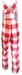 Huskers Buffalo Checkered Bib Overalls - AH-G4210