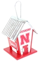 Huskers Deluxe Birdhouse Nebraska Cornhuskers, Husker Birdhouse