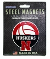 Huskers Volleyball Steel Magnet - 4 inch Nebraska Cornhuskers, Nebraska Stickers Decals & Magnets, Huskers Stickers Decals & Magnets, Nebraska Volleyball, Huskers Volleyball, Nebraska Huskers Volleyball Steel Magnet - 4 inch , Huskers Huskers Volleyball Steel Magnet - 4 inch 