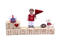 I Heart Huskers Blocks and Figures Nebraska Cornhuskers, Nebraska  Game Room & Big Red Room, Huskers  Game Room & Big Red Room, Nebraska  Office Den & Entry, Huskers  Office Den & Entry, Nebraska I Heart Huskers Blocks and Figures, Huskers I Heart Huskers Blocks and Figures