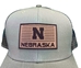 Khaki Camo Mesh Nebraska Snapback Trucker - HT-H1293