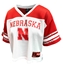 Ladies Nebraska Huskers Treasure Foil Football Jersey - AT-H4599