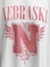 Ladies Nebraska Rock N Roll Oversized Tee - AT-G1358