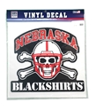 Big Blackshirts Decal Nebraska Cornhuskers, Nebraska Vehicle, Huskers Vehicle, Nebraska Stickers Decals & Magnets, Huskers Stickers Decals & Magnets, Nebraska Large Blackshirts Decal, Huskers Large Blackshirts Decal