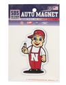 Lil Red Magnet Nebraska Cornhuskers, Nebraska Vehicle, Huskers Vehicle, Nebraska Stickers Decals & Magnets, Huskers Stickers Decals & Magnets, Nebraska Lil Red Magnet, Huskers Lil Red Magnet