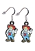 NEW HERBIE!  Herbie Husker Nebraska Dangle Earrings - DU-G0269