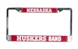 Nebraska Band License Plate Frame Nebraska Cornhuskers, Nebraska Vehicle, Huskers Vehicle, Nebraska Nebraska Band License Plate Frame, Huskers Nebraska Band License Plate Frame