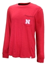 Nebraska Big Red LS Pocket Tee Nebraska Cornhuskers, Nebraska  Mens T-Shirts, Huskers  Mens T-Shirts, Nebraska  Mens, Huskers  Mens, Nebraska  Long Sleeve, Huskers  Long Sleeve, Nebraska Red Nebraska Welcome To The Party LS Pocket Tee Colosseum, Huskers Red Nebraska Welcome To The Party LS Pocket Tee Colosseum