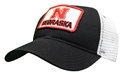 Nebraska OTA Big Patch Mesh-Back Trucker Nebraska Cornhuskers, Nebraska  Mens Hats, Huskers  Mens Hats, Nebraska  Mens Hats, Huskers  Mens Hats, Nebraska Black Out!, Huskers Black Out!, Nebraska Nebraska Black And White OTA Trucker Hat Legacy, Huskers Nebraska Black And White OTA Trucker Hat Legacy