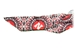 Nebraska Bursts Scrunchie Scarf  - DU-F3377