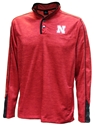 Nebraska Bushwood 1/4 Snap Jacket Nebraska Cornhuskers, Nebraska  Mens Outerwear, Huskers  Mens Outerwear, Nebraska  Mens, Huskers  Mens, Nebraska Nebraska Red Bushwood 1/4 Snap Jacket Colosseum, Huskers Nebraska Red Bushwood 1/4 Snap Jacket Colosseum