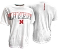 Nebraska Expression Active Blend Tee Nebraska Cornhuskers, Nebraska  Mens T-Shirts, Huskers  Mens T-Shirts, Nebraska  Mens, Huskers  Mens, Nebraska  Short Sleeve, Huskers  Short Sleeve, Nebraska White Nebraska Russ SS Active Blend Tee Colosseum, Huskers White Nebraska Russ SS Active Blend Tee Colosseum