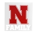 Nebraska Family Decal - MD-B7043