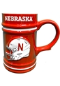 Nebraska Helmet Ceramic Stein Mug In Box Nebraska Cornhuskers, Nebraska  Kitchen & Glassware, Huskers  Kitchen & Glassware, Nebraska Red Nebraska Helmet 24oz Ceramic Stein Mug In Box Evergreen, Huskers Red Nebraska Helmet 24oz Ceramic Stein Mug In Box Evergreen