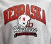 Nebraska Helmet Reverse Weave Crew - AS-H8465