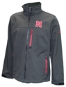 Nebraska Huskers Columbia Ascender Softshell Coat Nebraska Cornhuskers, Nebraska  Mens, Huskers  Mens, Nebraska  Mens Outerwear, Huskers  Mens Outerwear, Nebraska Black Nebraska Ascender Softshell Coat Columbia, Huskers Black Nebraska Ascender Softshell Coat Columbia