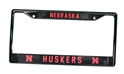 Nebraska Huskers License Frame Nebraska Cornhuskers, Nebraska Vehicle, Huskers Vehicle, Nebraska Black Nebraska Huskers License Frame Rico, Huskers Black Nebraska Huskers License Frame Rico