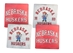 Nebraska Huskers N Herbie 4 Pack Granite Coasters  - KG-G5176