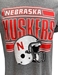 Nebraska Huskers Retro Helmet Triblend - AT-H4609