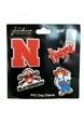 Nebraska Huskers Shoe Charms Variety Pack Nebraska Cornhuskers, Nebraska Blackshirts, Huskers Blackshirts, Nebraska  Beads & Fun Stuff, Huskers  Beads & Fun Stuff, Nebraska  Kids, Huskers  Kids, Nebraska  Ladies, Huskers  Ladies, Nebraska  Beads & Fun Stuff, Huskers  Beads & Fun Stuff, Nebraska  Ladies Accessories, Huskers  Ladies Accessories, Nebraska Nebraska Huskers Shoe Charms Variety 4 Pack Jardine , Huskers Nebraska Huskers Shoe Charms Variety 4 Pack Jardine 