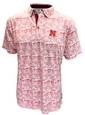 Nebraska Its Game Day Polo  Nebraska Cornhuskers, Nebraska  Mens Polo's, Huskers  Mens Polo's, Nebraska Polo's, Huskers Polo's, Nebraska White With Red Nebraska Its Time All Over Printed SS Polo Colosseum, Huskers White With Red Nebraska Its Time All Over Printed SS Polo Colosseum