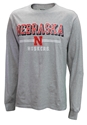 Nebraska Huskers Jersey Champion LS Tee Nebraska Cornhuskers, Nebraska  Mens T-Shirts, Huskers  Mens T-Shirts, Nebraska  Mens, Huskers  Mens, Nebraska  Long Sleeve, Huskers  Long Sleeve, Nebraska Grey Nebraska Jersey LS Tee Champion, Huskers Grey Nebraska Jersey LS Tee Champion