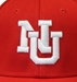 Nebraska NU Serge Stretch Fit Lid - Scarlet - HT-G7196