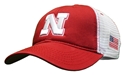 Nebraska Old Glory Mesh Back Trucker Nebraska Cornhuskers, Nebraska  Mens Hats, Huskers  Mens Hats, Nebraska  Mens Hats, Huskers  Mens Hats, Nebraska Nebraska Scarlet And White Iron N Flag Trucker Hat OTA Legacy, Huskers Nebraska Scarlet And White Iron N Flag Trucker Hat OTA Legacy