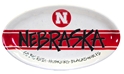 Nebraska Striped Gameday Platter Nebraska Cornhuskers, Nebraska  Kitchen & Glassware, Huskers  Kitchen & Glassware, Nebraska  Tailgating, Huskers  Tailgating, Nebraska Nebraska Striped Platter, Huskers Nebraska Striped Platter