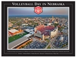 Nebraska Volleyball Day Poster Nebraska Cornhuskers, Nebraska  Prints & Posters, Huskers  Prints & Posters, Nebraska 18x24 Nebraska Volleyball Day Print, Huskers 18X24 Nebraska Volleyball Day Print