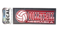 Nebraska Volleyball Decal Nebraska Cornhuskers, Nebraska Vehicle, Huskers Vehicle, Nebraska Stickers Decals & Magnets, Huskers Stickers Decals & Magnets, Nebraska Nebraska Volleyball Decal, Huskers Nebraska Volleyball Decal