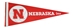 Nebraska Volleyball Pennant Flag - FW-C7008