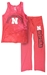 Womens Nebraska Huskers Tank N Pant Sleepers - AU-F4501