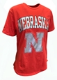 Womens Nebraska Iron N Silver City Tee Nebraska Cornhuskers, Nebraska  Ladies, Huskers  Ladies, Nebraska  Short Sleeve, Huskers  Short Sleeve, Nebraska  Ladies Tops, Huskers  Ladies Tops, Nebraska  Ladies T-Shirts, Huskers  Ladies T-Shirts, Nebraska Womens Red Nebraska Iron N Silver City SS Rounded Bottom Tee Pressbox , Huskers Womens Red Nebraska Iron N Silver City SS Rounded Bottom Tee Pressbox 